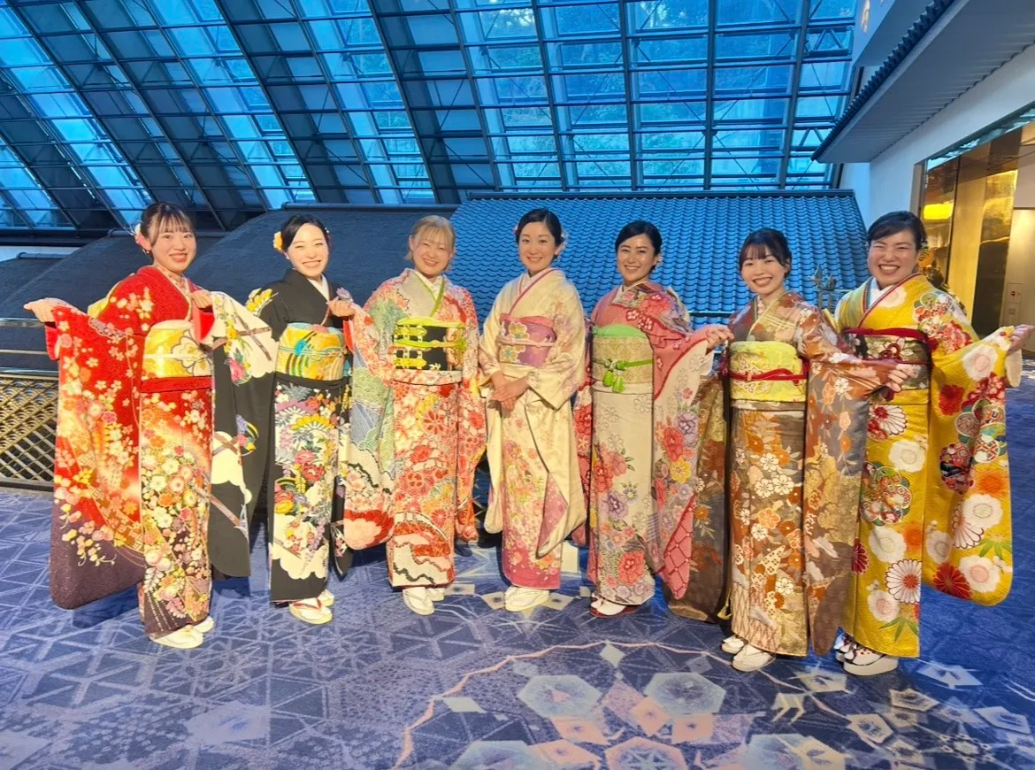 振袖の受講生等